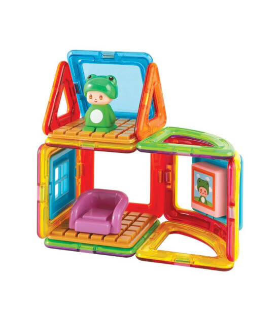 Magformers Mıknatıslı Cube House Set // Frog (20 Parça)