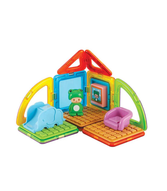 Magformers Mıknatıslı Cube House Set // Frog (20 Parça)