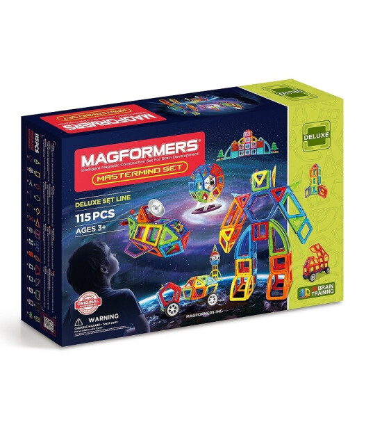 Magformers Mıknatıslı Deluxe Set (115 Parça)