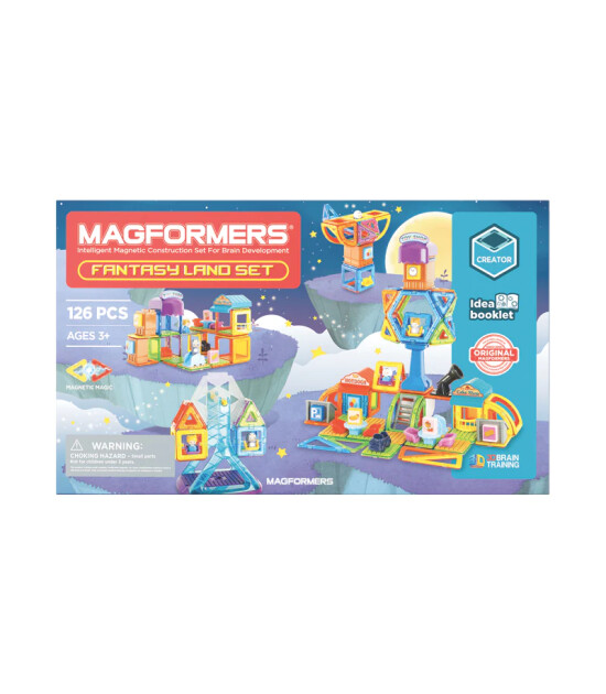 Magformers Mıknatıslı Fantasy Land Set (126 Parça)