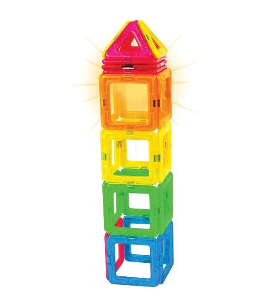Magformers Mıknatıslı Neon Led Set (31 Parça)