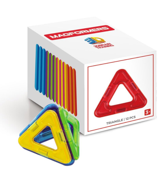 Magformers Mıknatıslı Triangle Set (12 Par&ccedil;a)
