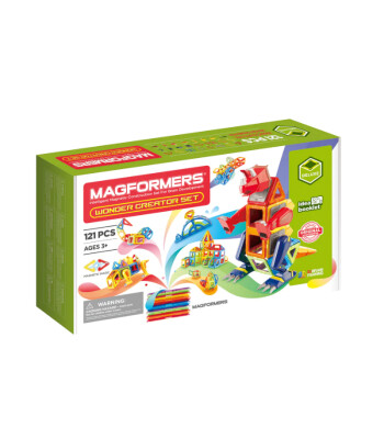 Magformers Mıknatıslı Wonder Creator Set (121 Par&ccedil;a)
