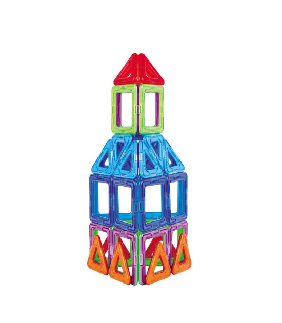 Magformers Mıknatıslı Yaratıcı Basic Set (50 Parça)