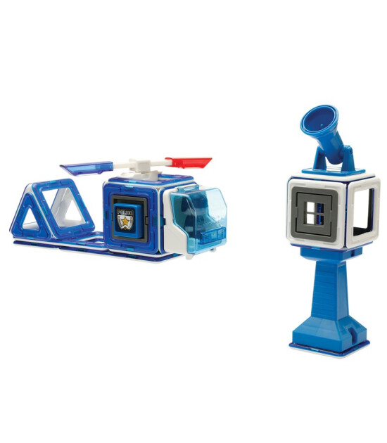 Magformers Mıknatıslı Police Set (50 Parça)