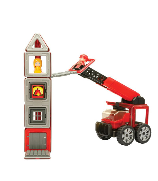 Magformers Mıknatıslı Rescue Set (50 Parça)