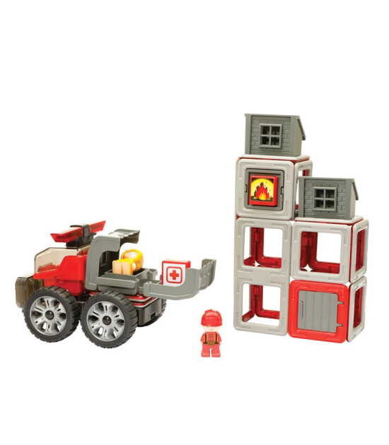 Magformers Mıknatıslı Rescue Set (50 Parça)