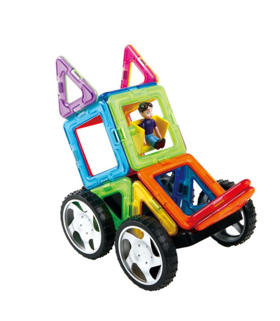 Magformers Mıknatıslı Vehicle Set (16 Parça)