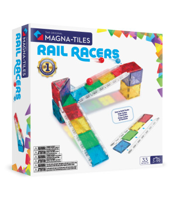 Magna-Tiles Rail Racers (33 Parça)
