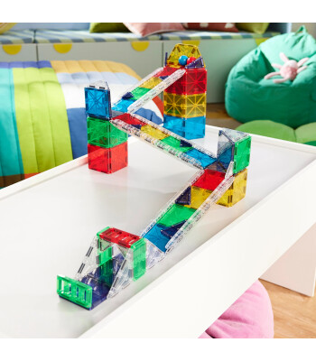 Magna-Tiles Rail Racers Deluxe (90 Parça)