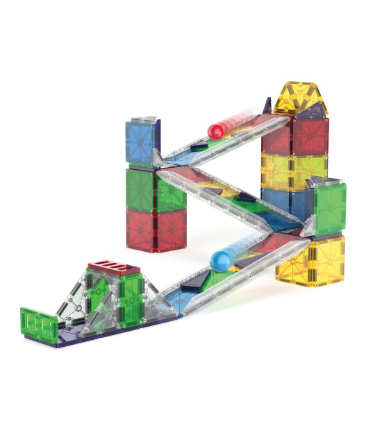 Magna-Tiles Rail Racers Deluxe (90 Parça)