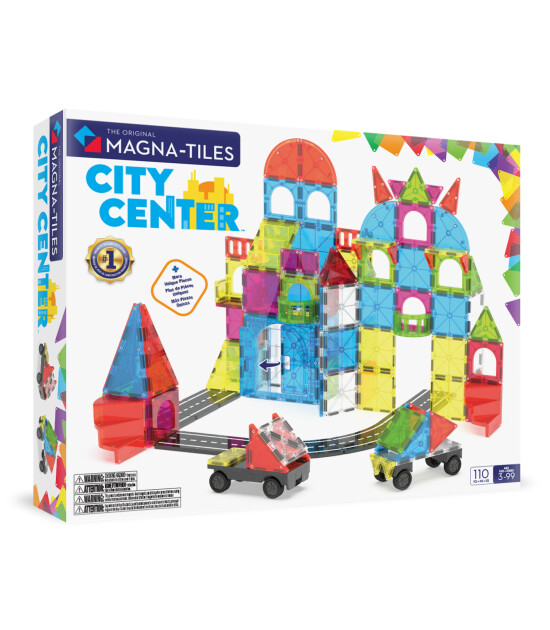 Magna-Tiles MAGNA-TILES® - City Center - 110 Parça