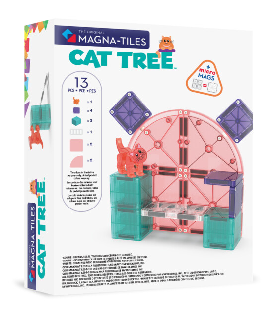 Magna-Tiles Cat Tree (13 Parça)