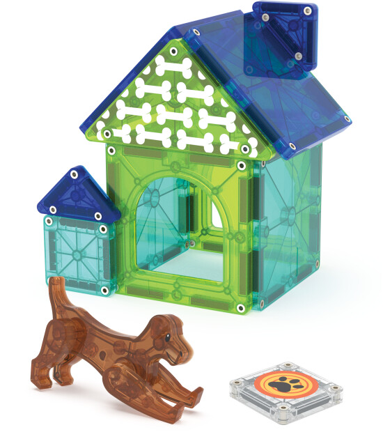 Magna-Tiles Dog House (13 Parça)