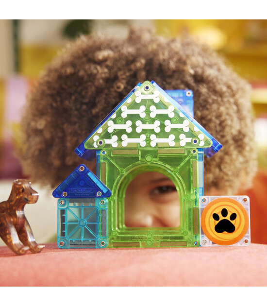 Magna-Tiles Dog House (13 Parça)
