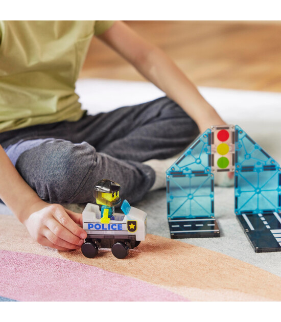 Magna-Tiles Police Patrol (20 Parça)