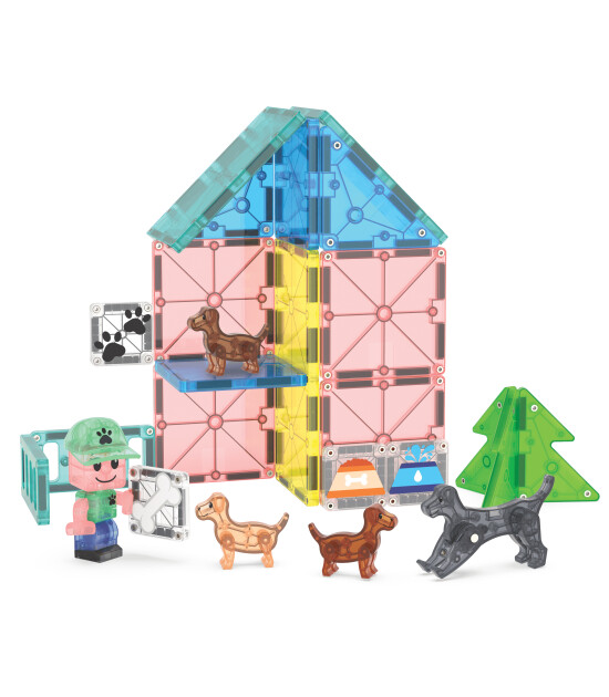 Magna-Tiles Puppy Park (27 Parça)