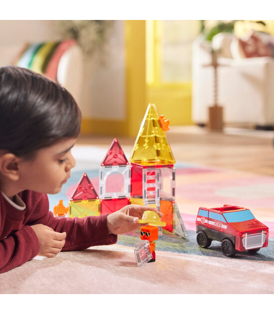 Magna-Tiles Fire Rescue (27 Parça)