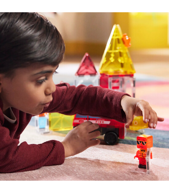 Magna-Tiles Fire Rescue (27 Parça)