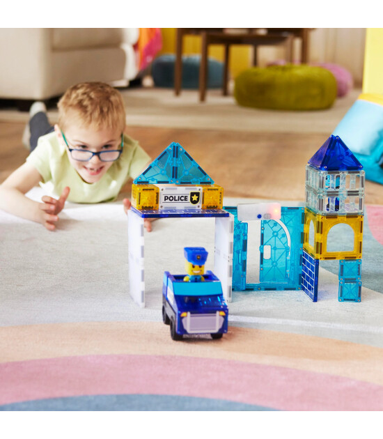 Magna-Tiles Police Station (5 Parça)