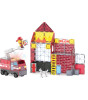 Magna-Tiles Fire Station (50 Parça)