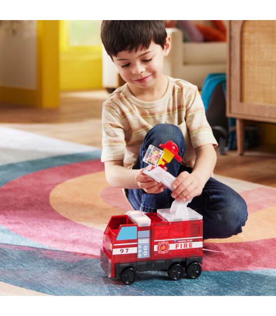 Magna-Tiles Fire Station (50 Parça)