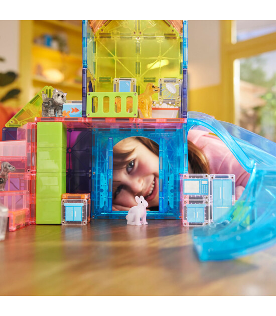 Magna-Tiles Pet Playhouse (50 Parça)