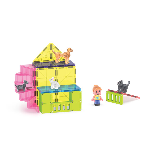 Magna-Tiles Pet Playhouse (50 Parça)