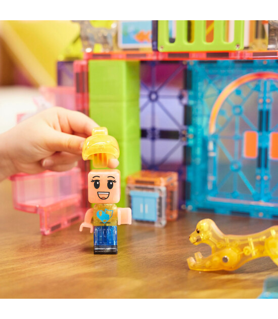 Magna-Tiles Pet Playhouse (50 Parça)