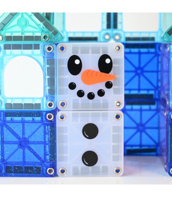 Magna-Tiles Winter Wonderland Travel Set (26 Parça)