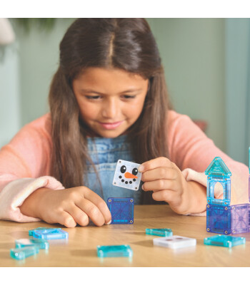 Magna-Tiles Winter Wonderland Travel Set (26 Parça)