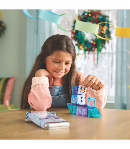 Magna-Tiles Winter Wonderland Travel Set (26 Parça)
