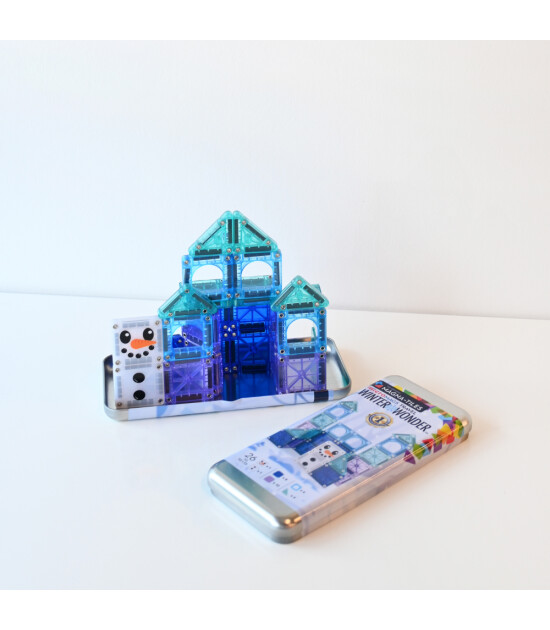 Magna-Tiles Winter Wonderland Travel Set (26 Parça)