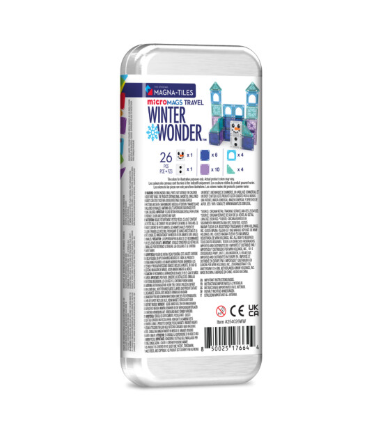 Magna-Tiles Winter Wonderland Travel Set (26 Parça)