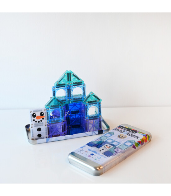 Magna-Tiles Winter Wonderland Travel Set (26 Parça)