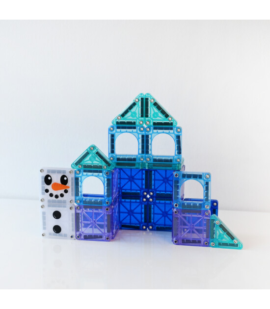 Magna-Tiles Winter Wonderland Travel Set (26 Parça)