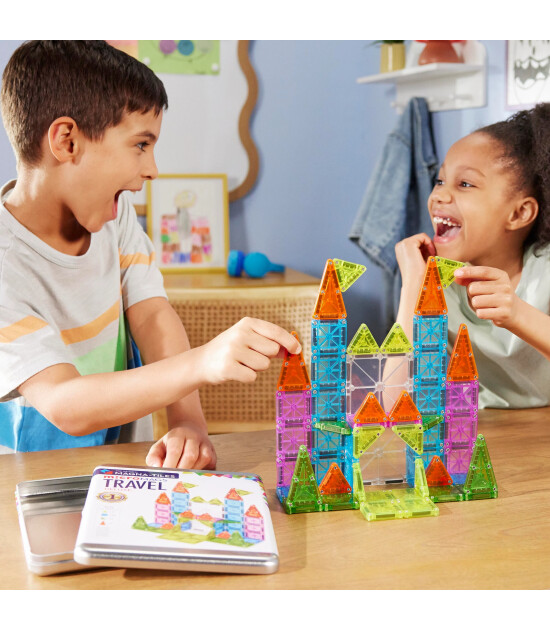 Magna-Tiles Travel Set (55 Parça)