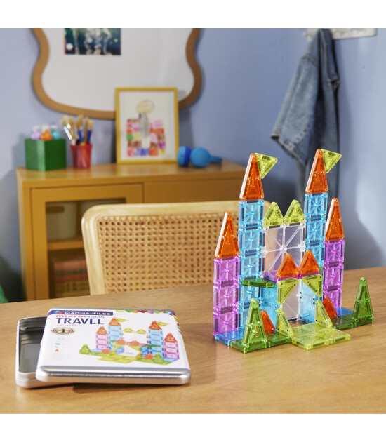 Magna-Tiles Travel Set (55 Parça)