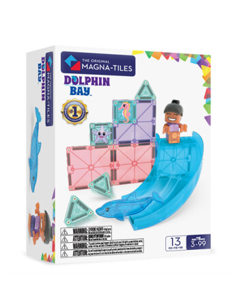 Magna-Tiles MAGNA-TILES&reg; - Dolphin Bay Manyetik Bloklar - 13 Par&ccedil;a