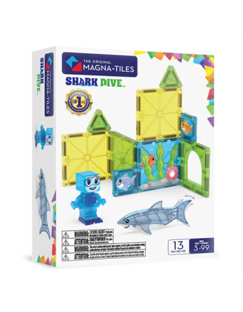 Magna-Tiles MAGNA-TILES&reg; - Shark Dive Manyetik Bloklar - 13 Par&ccedil;a