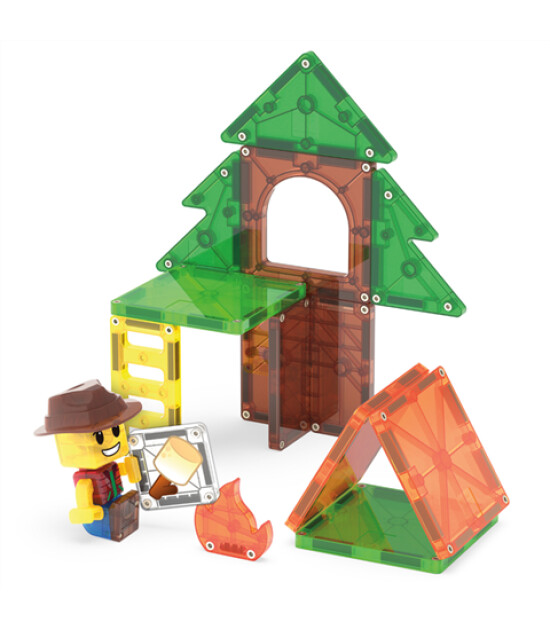 Magna-Tiles MAGNA-TILES&reg; - Camp Out Manyetik Bloklar - 16 Par&ccedil;a