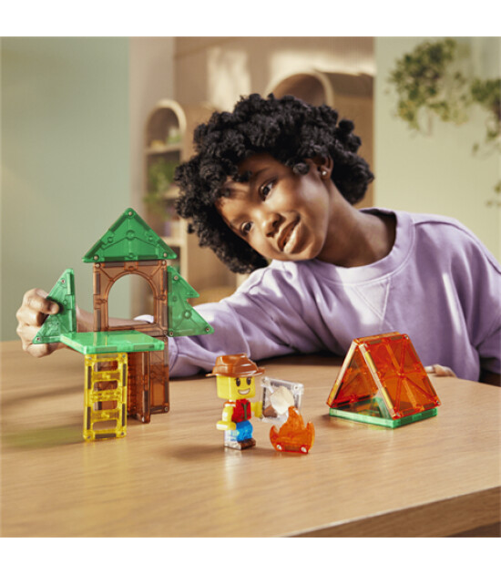 Magna-Tiles MAGNA-TILES&reg; - Camp Out Manyetik Bloklar - 16 Par&ccedil;a