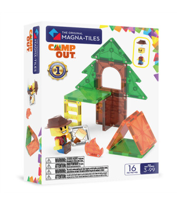 Magna-Tiles Manyetik Yapı Seti - Camp Out (16 Parça)