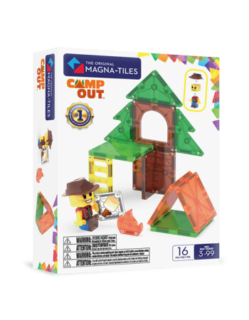 Magna-Tiles MAGNA-TILES&reg; - Camp Out Manyetik Bloklar - 16 Par&ccedil;a