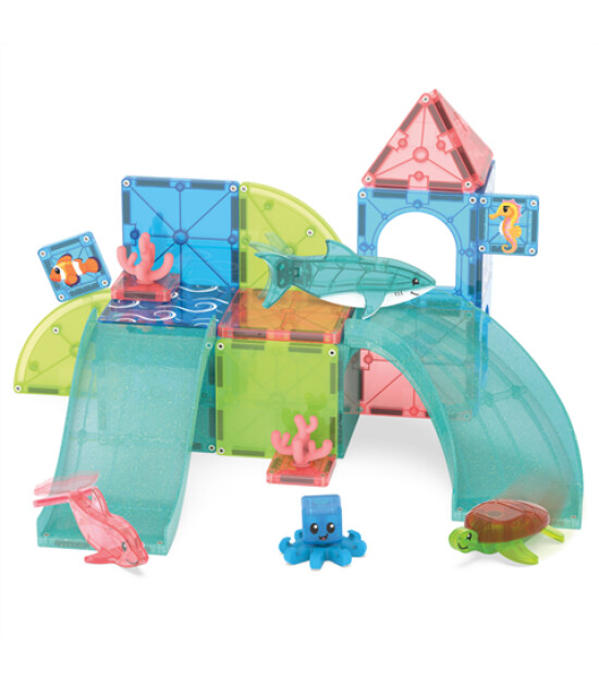 Magna-Tiles MAGNA-TILES&reg; - Coral Reef Manyetik Bloklar - 25 Par&ccedil;a