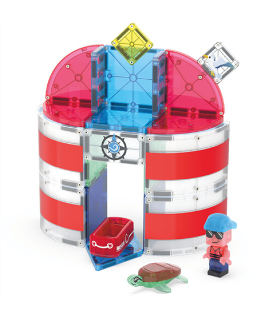 Magna-Tiles MAGNA-TILES&reg; - Lighthouse Rescue Manyetik Bloklar - 25 Par&ccedil;a