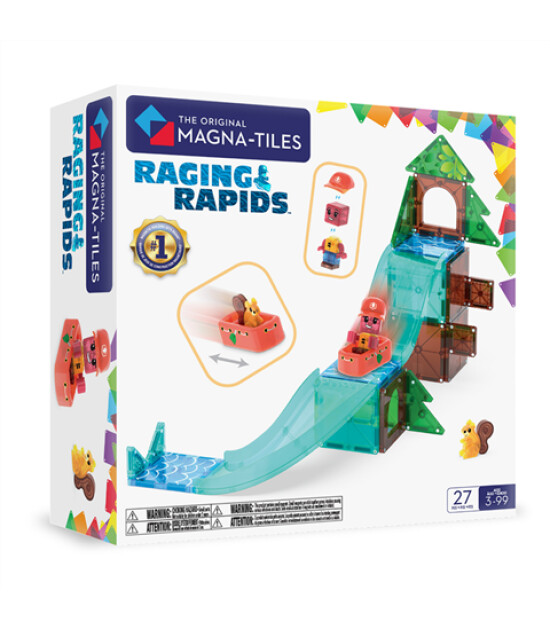 Magna-Tiles MAGNA-TILES&reg; - Ragin Rapids Manyetik Bloklar - 27 Par&ccedil;a