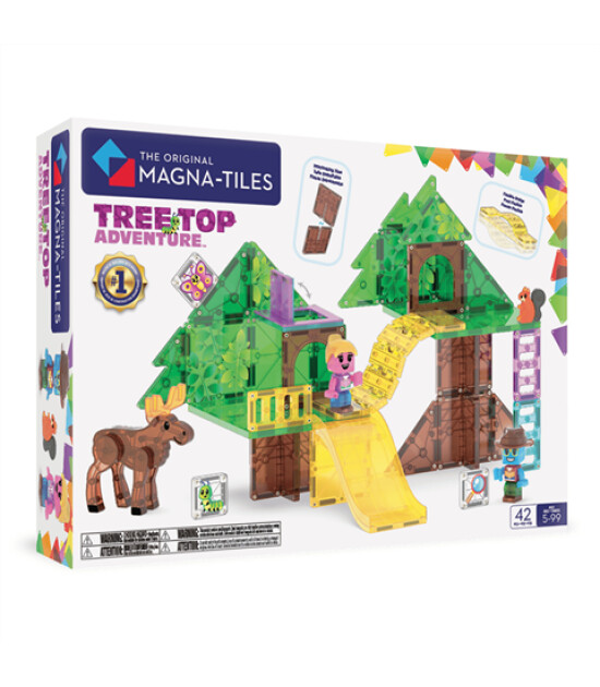 Magna-Tiles MAGNA-TILES&reg; - Tree Top Adventure Manyetik Bloklar - 42 Par&ccedil;a