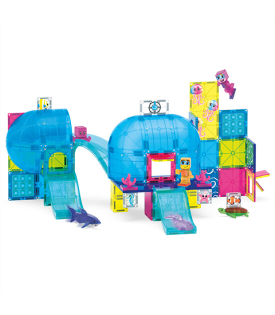 Magna-Tiles MAGNA-TILES&reg; - Undersea Adventure Manyetik Bloklar - 58 Par&ccedil;a