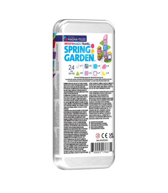 Magna-Tiles Bahar Bah&ccedil;e Travel Set (24 Par&ccedil;a)